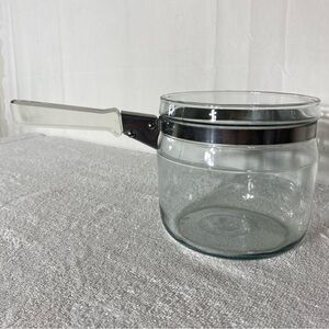 Vintage PYREX Flameware Double Boiler Replacement Base Pot Outer Pot